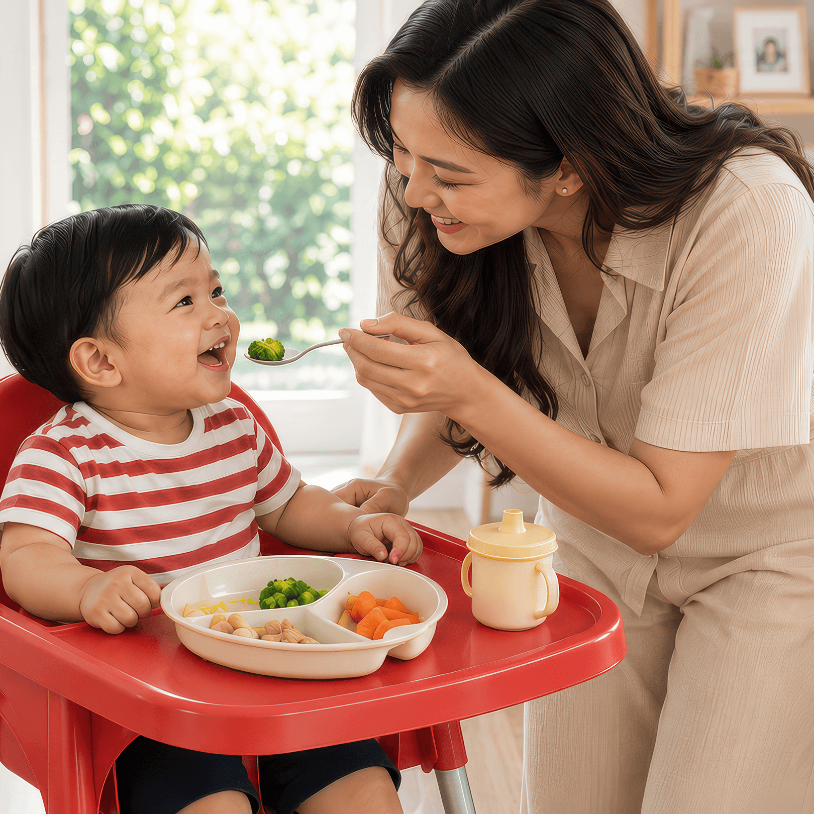 Rutinitas Makan Sehat Si Kecil: Tips Praktis untuk Bunda yang Aktif