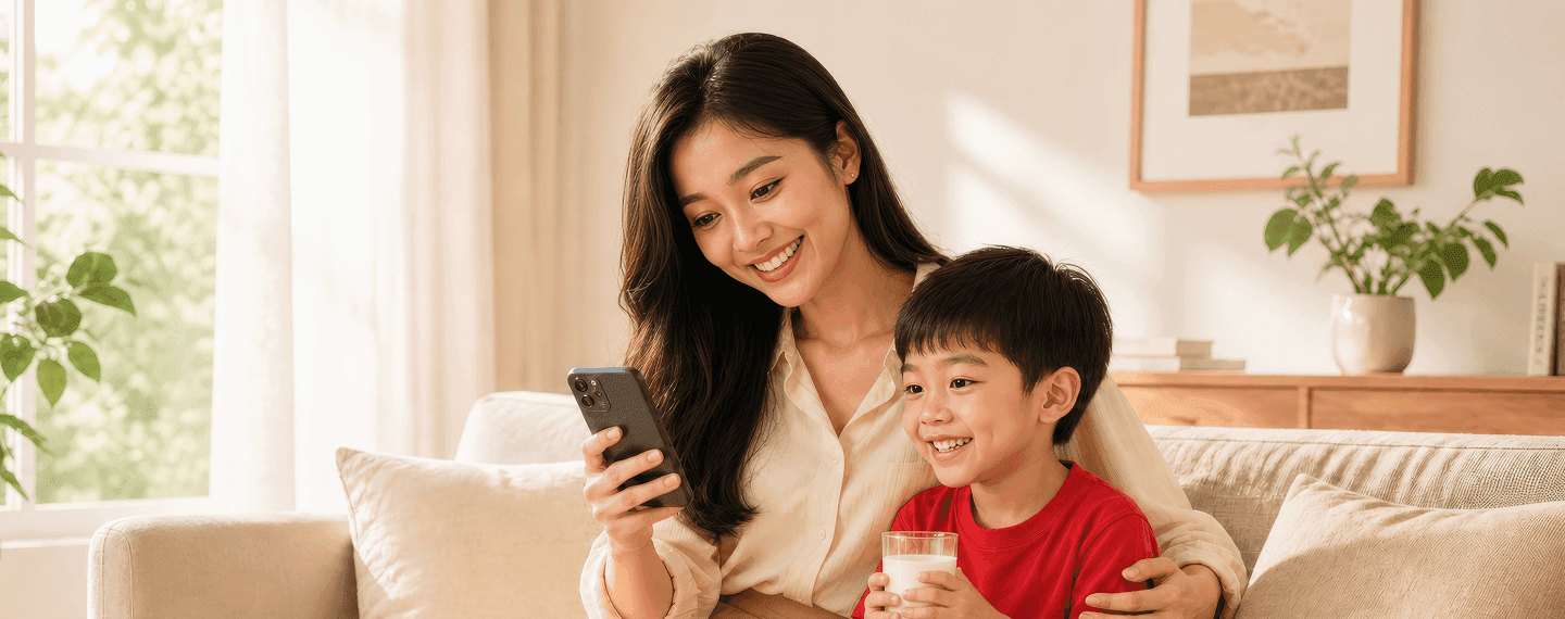 website - son drinks milk - topaz 1